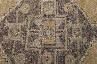 Vintage Yellow Small Rug - Thumbnail