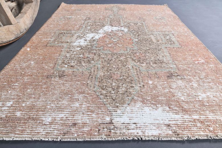 Vintage Orange Small Rug