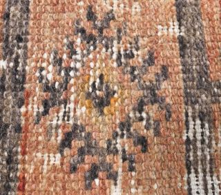 Vintage Orange Small Rug - Thumbnail