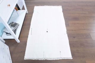 3x5 Handmade Vintage Accent Rug - Thumbnail