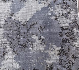 Vintage Gray Small Rug - Thumbnail