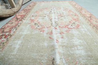 3x5 Vintage Handmade Small Brown Hereke Area Rug - Thumbnail