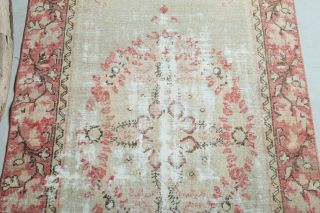 3x5 Vintage Handmade Small Brown Area Rug - Thumbnail