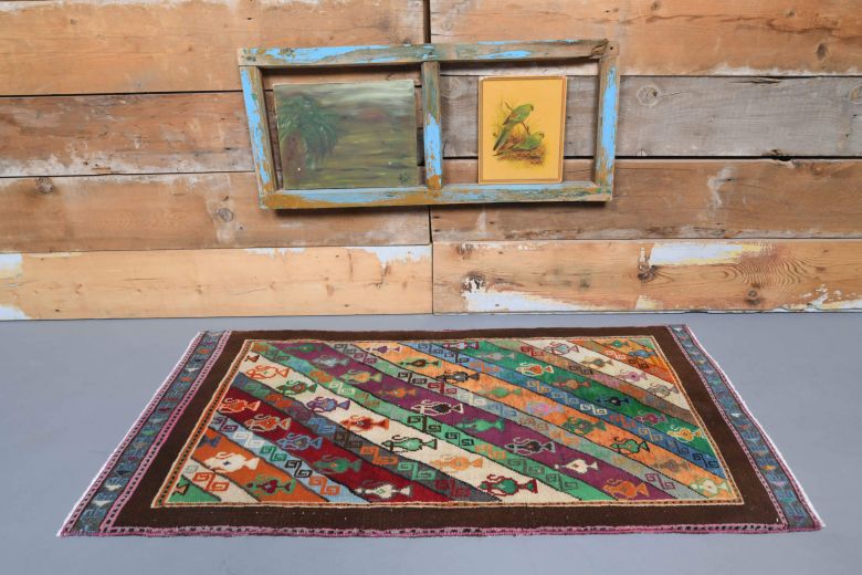 Vintage Nursery Throw Rug