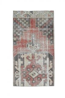 Vintage Anatolian Small Rug - Thumbnail