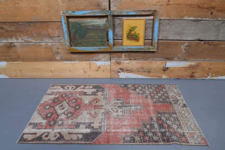 Vintage Anatolian Small Rug