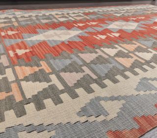 3x5 Vintage Kilim Pastel Area Rug - Thumbnail