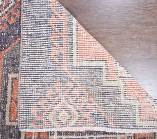 3x6 Handmade Vintage Accent Rug - Thumbnail