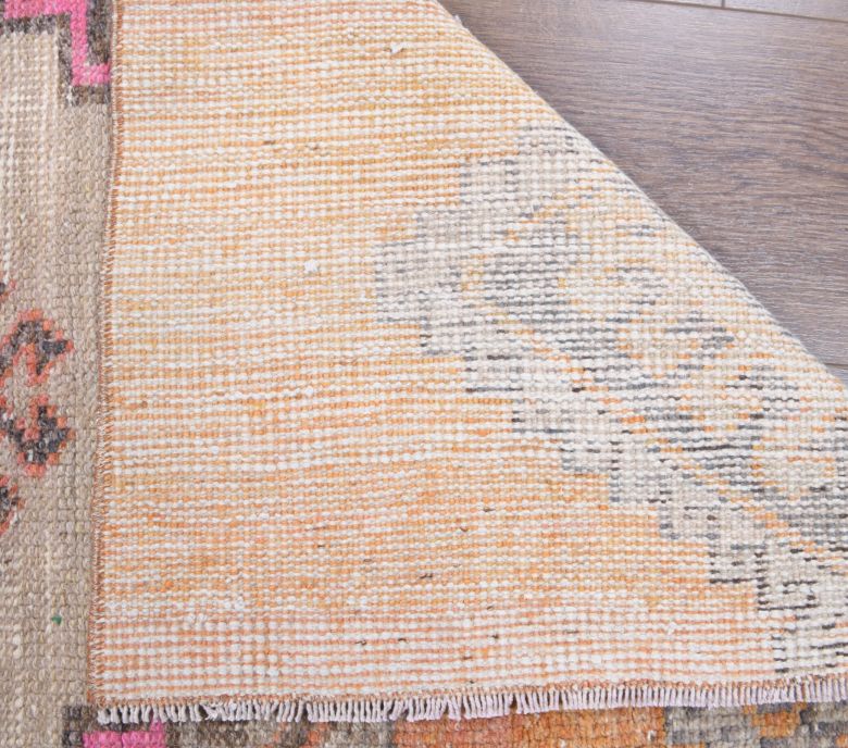 3x6 Handmade Vintage Area Rug