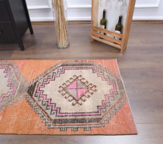 3x6 Handmade Vintage Area Rug - Thumbnail