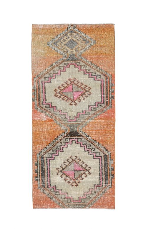 3x6 Handmade Vintage Area Rug