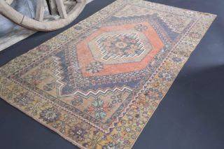 3x6 Handmade Vintage Area Rug - Thumbnail