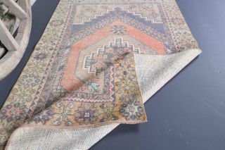 3x6 Handmade Vintage Area Rug - Thumbnail