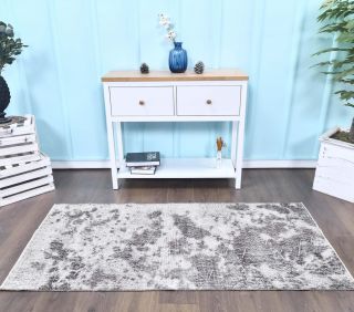 Vintage Distressed Small Rug - Thumbnail