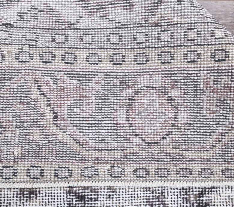 Vintage Distressed Anatolian Small Rug