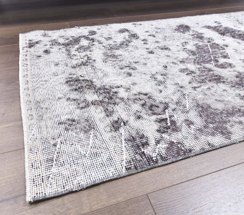 Vintage Distressed Anatolian Small Rug