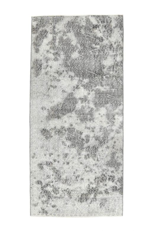 Vintage Distressed Anatolian Small Rug