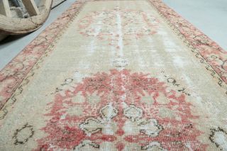 3x6 Vintage Handmade Distressed Area Rug - Thumbnail