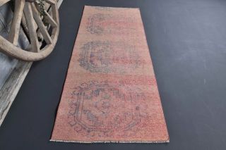 Oushak Vintage Runner Rug - Thumbnail