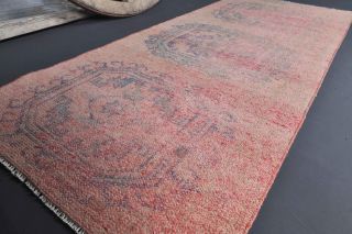 Oushak Vintage Runner Rug - Thumbnail