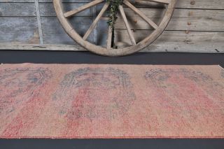 Oushak Vintage Runner Rug - Thumbnail