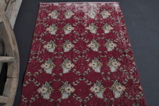 Vintage Red Runner Rug - Thumbnail