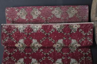 Vintage Red Runner Rug - Thumbnail