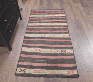 3x6 Vintage Kilim Runner - Thumbnail