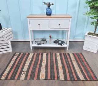 3x6 Vintage Kilim Runner - Thumbnail