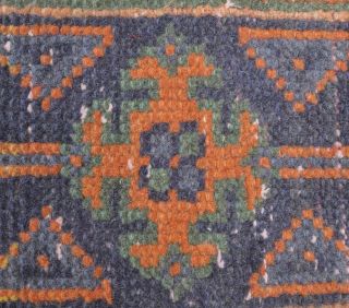 Vintage Patchwork Runner Rug - Thumbnail