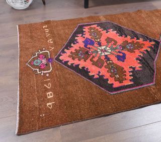 3x6 Wool Vintage Runner Rug - Thumbnail