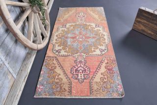 3x7 Handmade Vintage Area Rug - Thumbnail