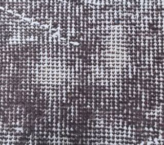 Vintage Gray Anatolian Runner Rug - Thumbnail