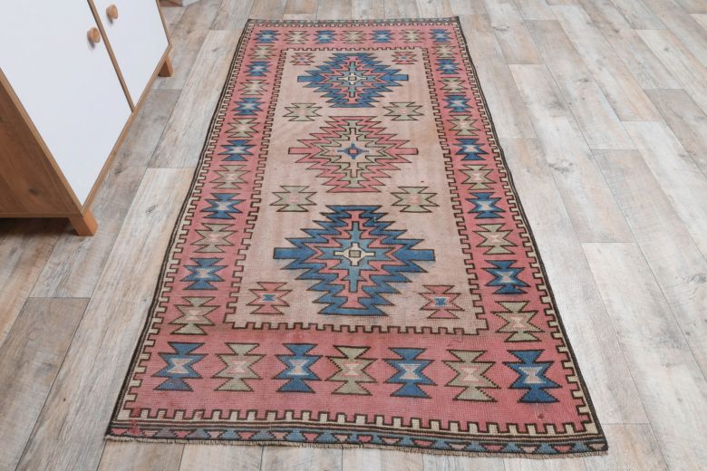 Vintage Handmade Area Rug