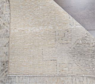 Vintage Beige Runner Rug - Thumbnail