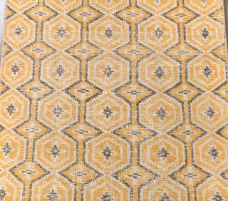 Vintage Orange Anatolian Runner Rug - Thumbnail