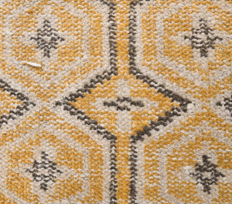Vintage Orange Anatolian Runner Rug