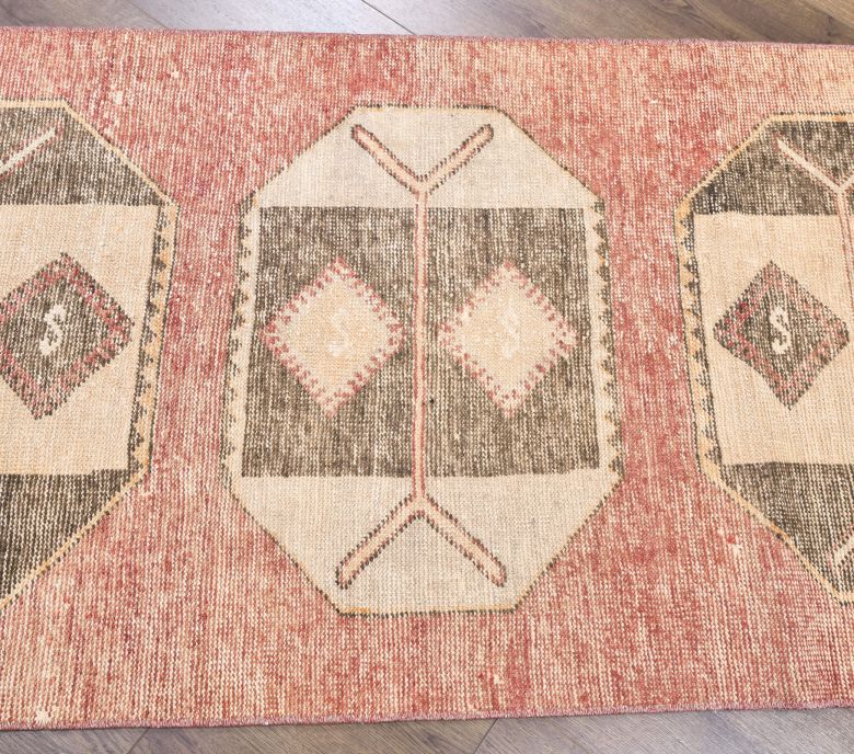 Vintage Orange Runner Rug