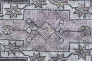 3x7 Wool Antique Accent Rug - Thumbnail