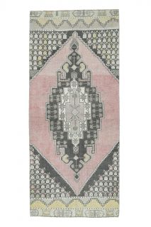 3x7 Wool Antique Accent Rug - Thumbnail