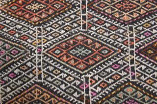 3x7 Wool Vintage Runner Rug - Thumbnail