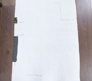 3x7 Wool Vintage Runner Rug - Thumbnail