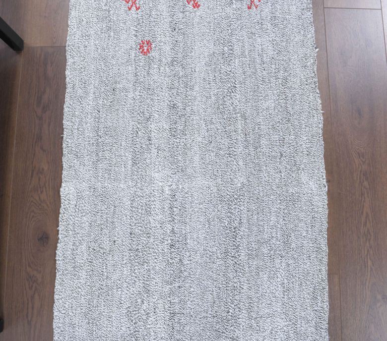 3x7 Wool Vintage Runner Rug