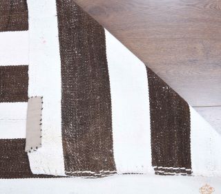 3x7 Wool Vintage Runner Rug - Thumbnail