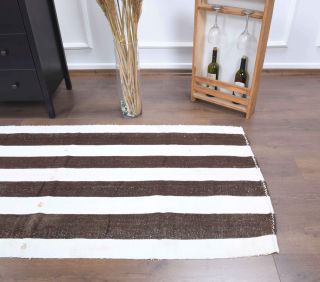 3x7 Wool Vintage Runner Rug - Thumbnail