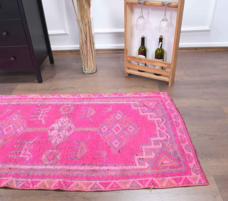 3x7 Vintage Runner Rug - Shabby Chic