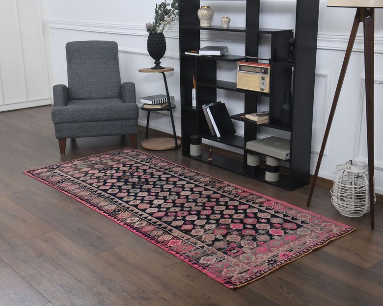 3x8 Turkish Vintage Runner Rug