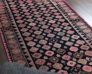 3x8 Turkish Vintage Runner Rug - Thumbnail