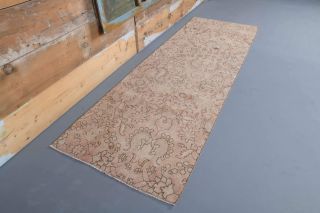 Floral Vintage Runner Rug - Thumbnail