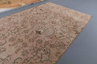 Floral Vintage Runner Rug - Thumbnail